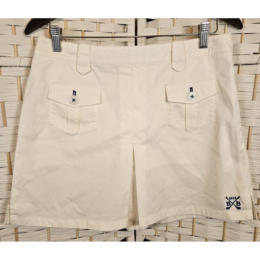 Brooks Brothers Prosport Womens Athletic Golf Tennis Skort White Sz 6 Sports